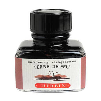 Herbin Writing & Drawing Water-Based Natural Dyes Ink 30ml Land/Fire