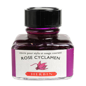 Herbin Writing & Drawing Water-Based Natural Dyes Ink 30ml Cyclamen