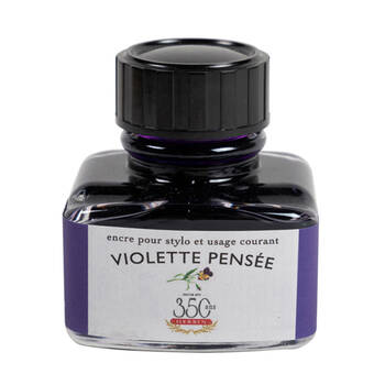 Herbin Writing & Drawing Water-Based Natural Dyes Ink 30ml Violet Pansy
