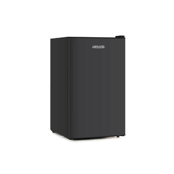Heller 67L Food & Drink Storage Home/Office/Bar Fridge - Black