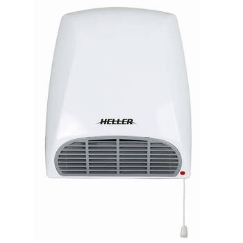 Heller 2000W Bathroom Heater w/ Pull Switch 32cm