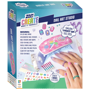 Zap! Create Nail Art Studio 29x24cm Kids Craft Kit 8y+