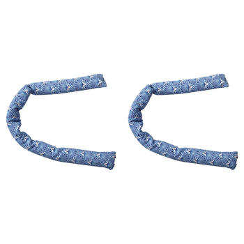 2PK LVD Exotic 1 Cotton Sand  90cm Door Weighted Draught Stopper Home/Room Decor