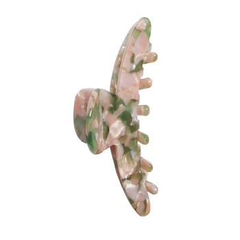 Culturesse Camryn 9.5cm Fresh Spring Hair Claw Medium - Pink/Green