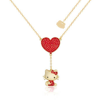 Couture Kingdom Sanrio Hello Kitty Love Necklace 45cm - Gold
