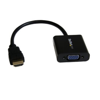 Star Tech HDMI Laptop to VGA Monitor Adapter - HDMI Male to HD15 Female