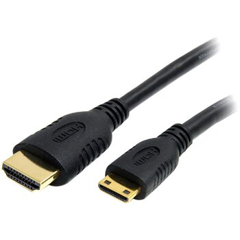Star Tech 2m High Speed HDMI® Cable with Ethernet- HDMI to HDMI Mini