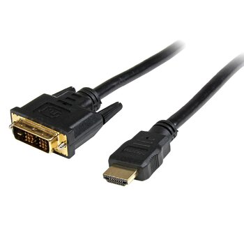 Star Tech 0.5m HDMI to DVI Cable - HDMI DVI-D Video Adapter