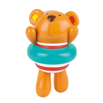 Hape Swimmer Teddy Wind-Up Baby/Nursery Interactive Toy 12M+