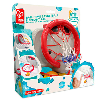Hape Bath Time Basketball Elephant Pal Fun Toy 18m+