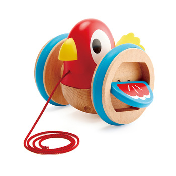 Hape Pull Along Bird Kids/Toddler Fun Play Toy 12m+