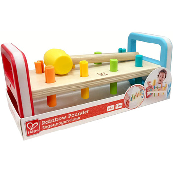 Hape Rainbow Pounder Kids/Toddler Fun Play Toy 12m+