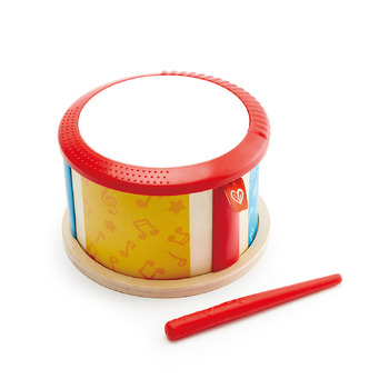 Hape Double Sided Hand Drum Kids/Toddler Play Toy 12m+