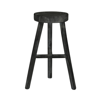 Maine & Crawford Sena 60x26cm Stool Chair - Matte Black