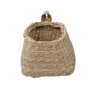 Maine & Crawford Zaklina 18x16cm Hanging Seagrass Basket - Natural