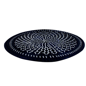 Maine & Crawford Holmes Indigo 38cm Centerpiece Placemat Large
