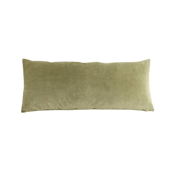 Maine & Crawford Remie 100cm Velvet Long Cushion - Deep Sage