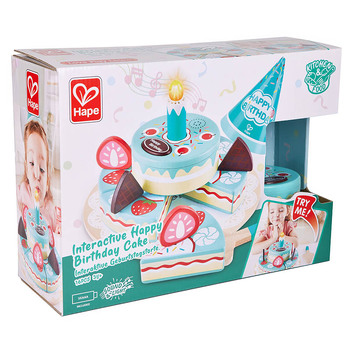 Hape Interactive Happy Birthday Cake Playset Kids Toy 3+