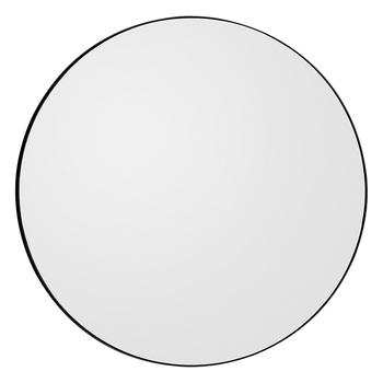 Maine & Crawford Melanie 100x2cm Round Mirror - Black