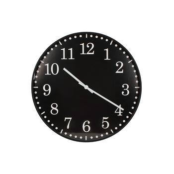 Maine & Crawford Acton 51cm Analogue Wall Clock - Black
