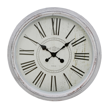 Maine & Crawford Angel 56cm Analogue Wall Clock - White