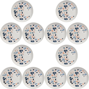 12PK LVD 17x17cm Ceramic Cottage Hen Desert Plate Home Decor 