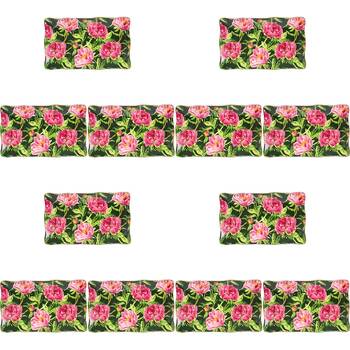 12PK LVD 20x12cm Porcelain Plate Rosa Home/Kitchen Decor