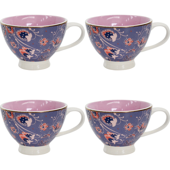 4PK LVD 14x11cm Porcelain Cup Berry Home/Kitchenware Decor