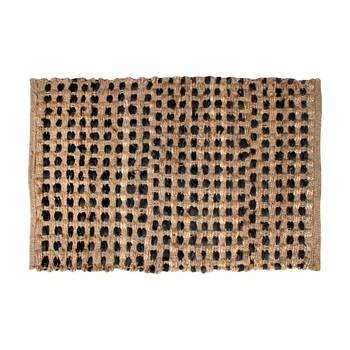 Maine & Crawford Himalayan Jute Suede Floor Rug 90x60cm - Natural
