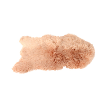 Maine & Crawford Emery 90x60cm Faux Pelt Rug - Pink