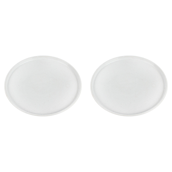 2PK Maine & Crawford Theo 26cm Porcelain Plate Large - White