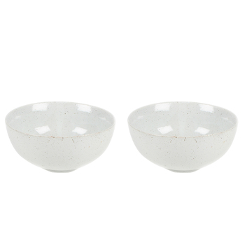 2PK Maine & Crawford Theo 14cm Porcelain Serving Bowl - White