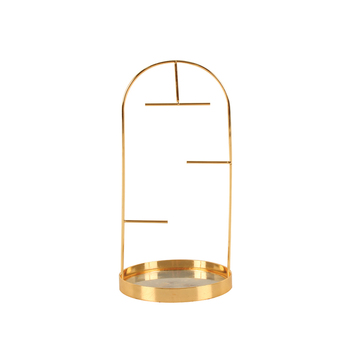 Maine & Crawford Weslan 26cm Curved Metal Jewellery Stand