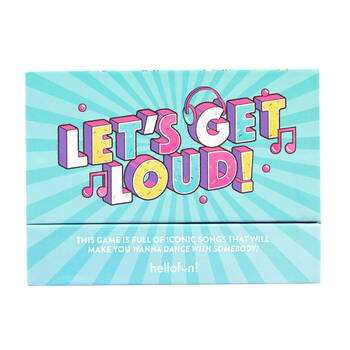 Huch! Let's Get Loud! Singing Guessing Tabletop Card Party Game 14y+