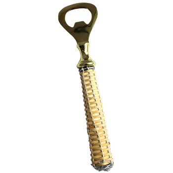 LVD Brass 17cm Woven Bottle Opener Kitchen/Barware Accessory