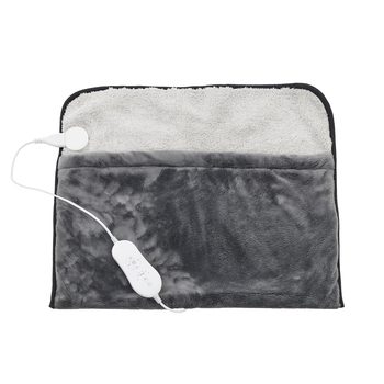 Homedics Indoor Heated Foot Warming Pouch Set Grey