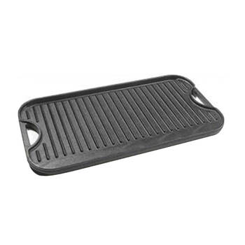 Classica Pre-seasoned Cast Iron Reversible Grill All Stove Black