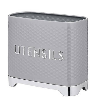 Kitchencraft Lovello Textured Utensil Holder - Grey