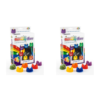 12pc Rainbow Burning Love An*s Scented Candle Bucks Party 21cm 18+