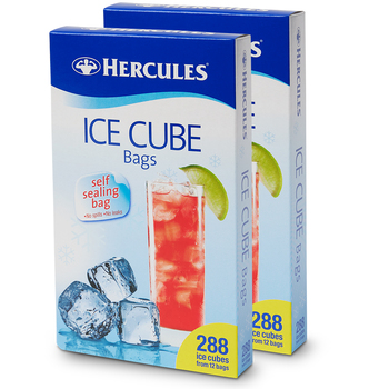 24pc Hercules Ice Cube Bags Makes 576pc Ice Cubes