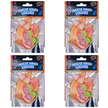 4PK Heebie Jeebies Freeze Dried Gummy Pizza 13g Mini Pack