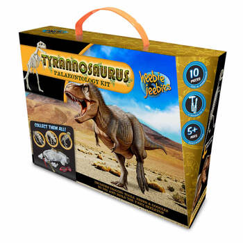 Heebie Jeebies Tyrannosaurus Fossil Paleontology Kit Kids Toy Set 5+