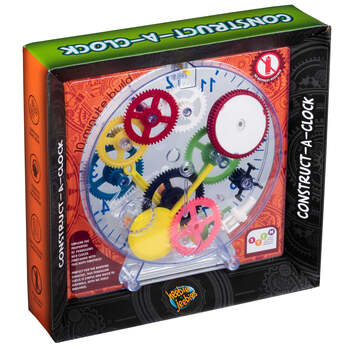 Heebie Jeebies Construct A Clock Kids Science Toy Set 6+