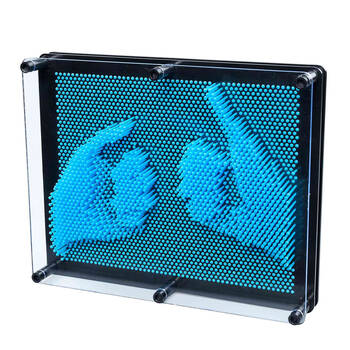 Heebie Jeebies 3D Pin Art Large 20x24cm Desktop Sculpture Sensory Toy 5y+