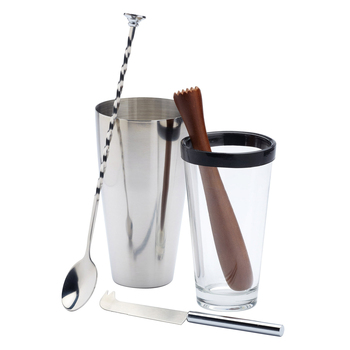 4pc Barcraft Mojito Cocktail Maker Kit