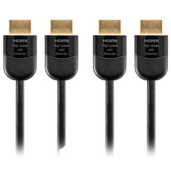 2x Pro.2 Premium 3M 18G3M HDMI Lead