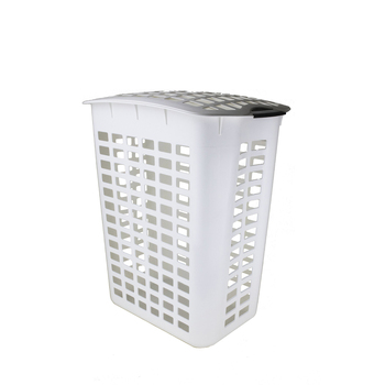 Homeleisure Premium 90L Linen Hamper White Kitchen Cooking 
