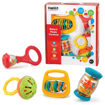Halilit Baby Music Carnival Multicoloured Early Learning Kids Toy 6m+