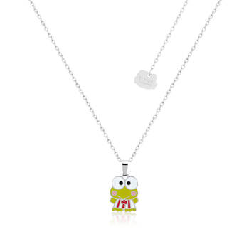 Couture Kingdom ECC Sanrio Hello Kitty Keroppi Necklace 47cm - Silver