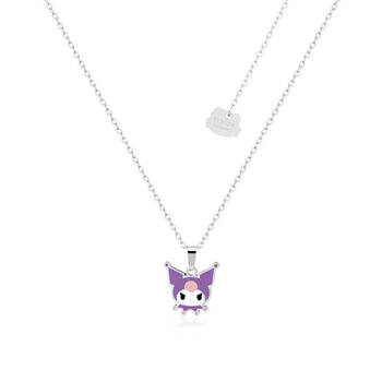 Couture Kingdom ECC Sanrio Kuromi Head Necklace 47cm - Silver
